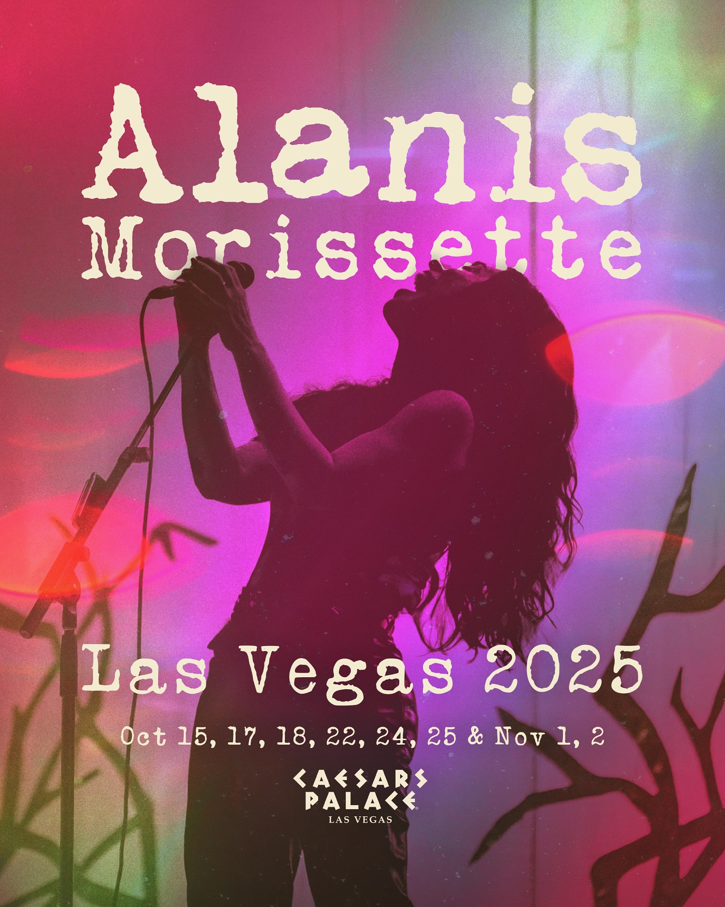 Alanis Morissette Tour Poster 2026